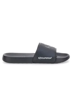 Ciabatte Nere Con Fascia Regolabile Superga 24753