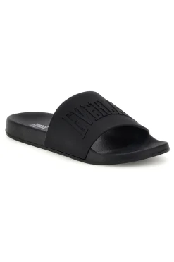 Ciabatte nere con logo Everlast EV068