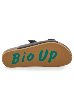 Ciabatte Nere Made In Italy Con Cinturini Regolabili Bio Up 25403
