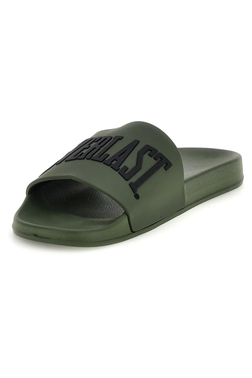 Ciabatte verdi con logo Everlast EV068