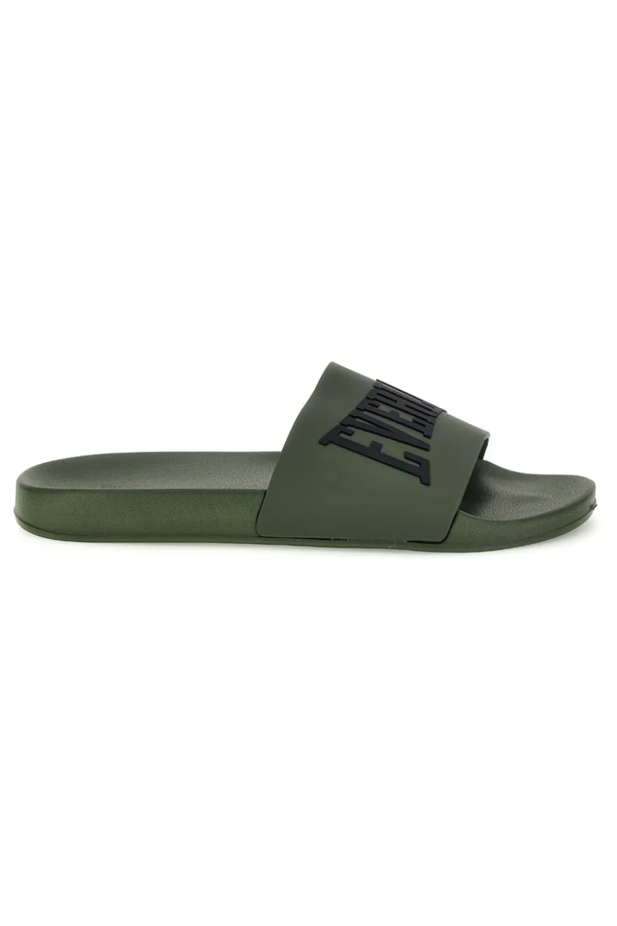 Ciabatte verdi con logo Everlast EV068