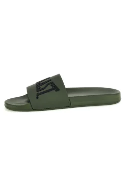 Ciabatte verdi con logo Everlast EV068