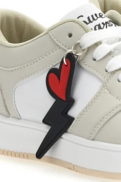 Cremefarbene Sneakers „Sweet Years 8580“.