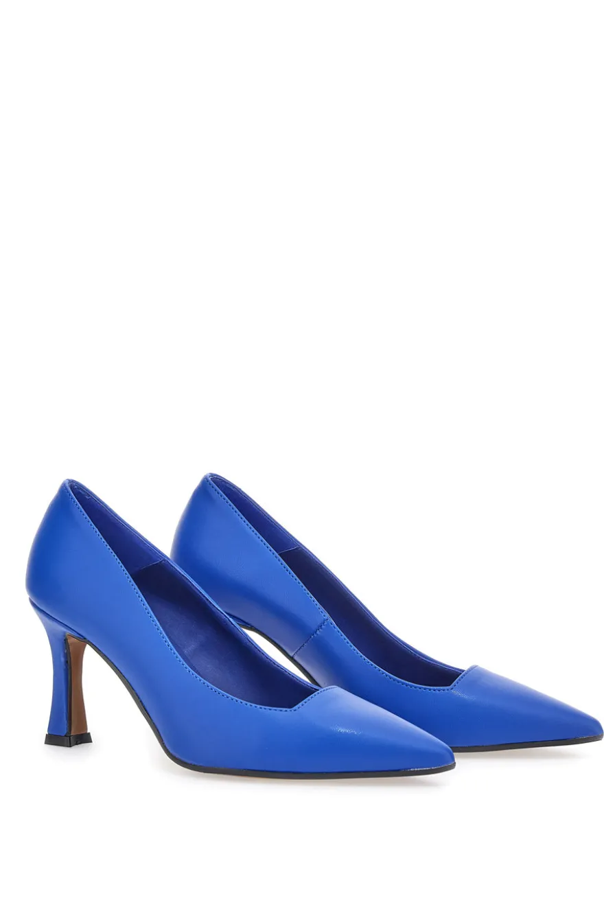 Décolleté con tacco a Rocchetto Pittarello Couture 125 Blu