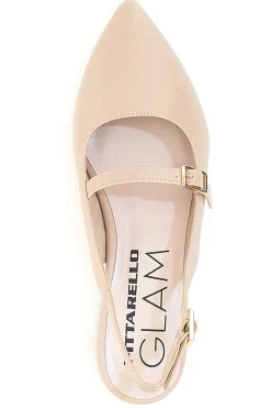 Décolleté da donna nude con cinturino slingback Pittarello Glam 3888