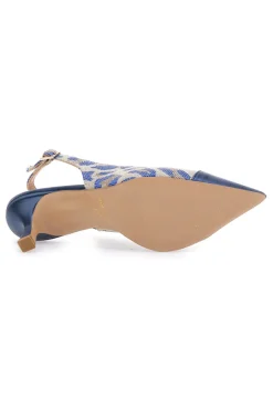 Décolleté Navy Slingback Pittarello Must Have 383810