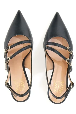 Décolleté Nere Slingback Pittarello Must Have 383801