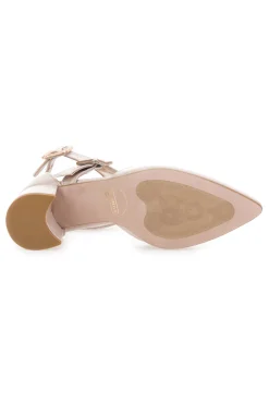 Décolleté Nude Con Cinturino e Tacco PITTARELLO 8012