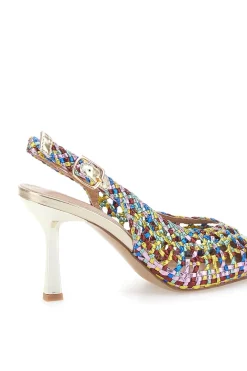 Décolleté Sling-back Multicolor First Lady P588