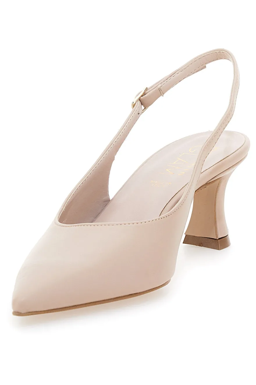 Décolleté Slingback Nude a Punta PITTARELLO GLAM 3793/R