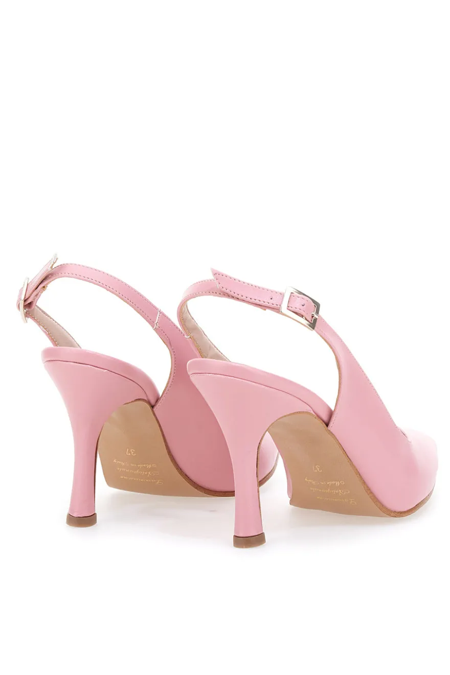 Dècolletè Slingback Pittarello 387 Rosa