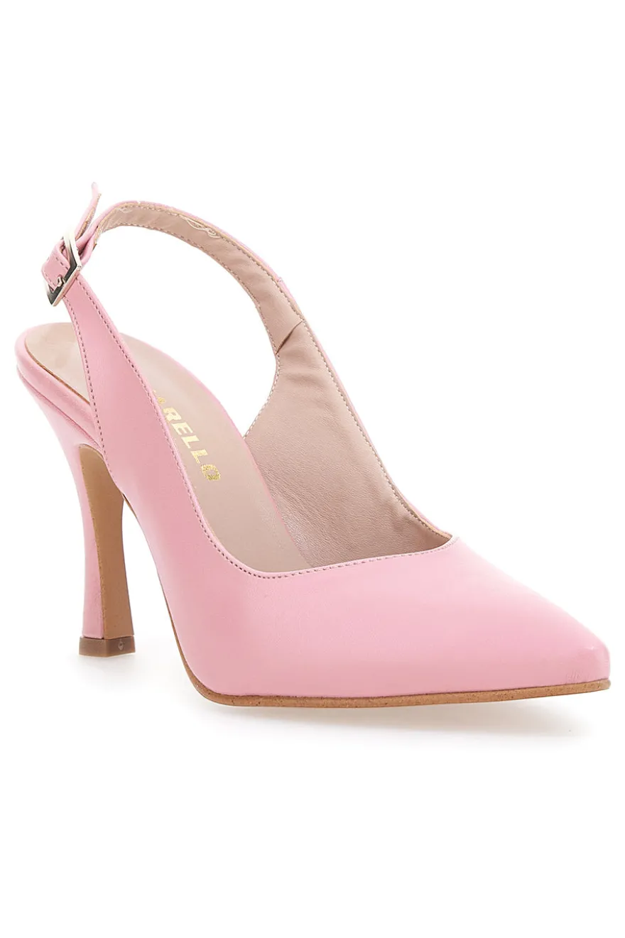Dècolletè Slingback Pittarello 387 Rosa