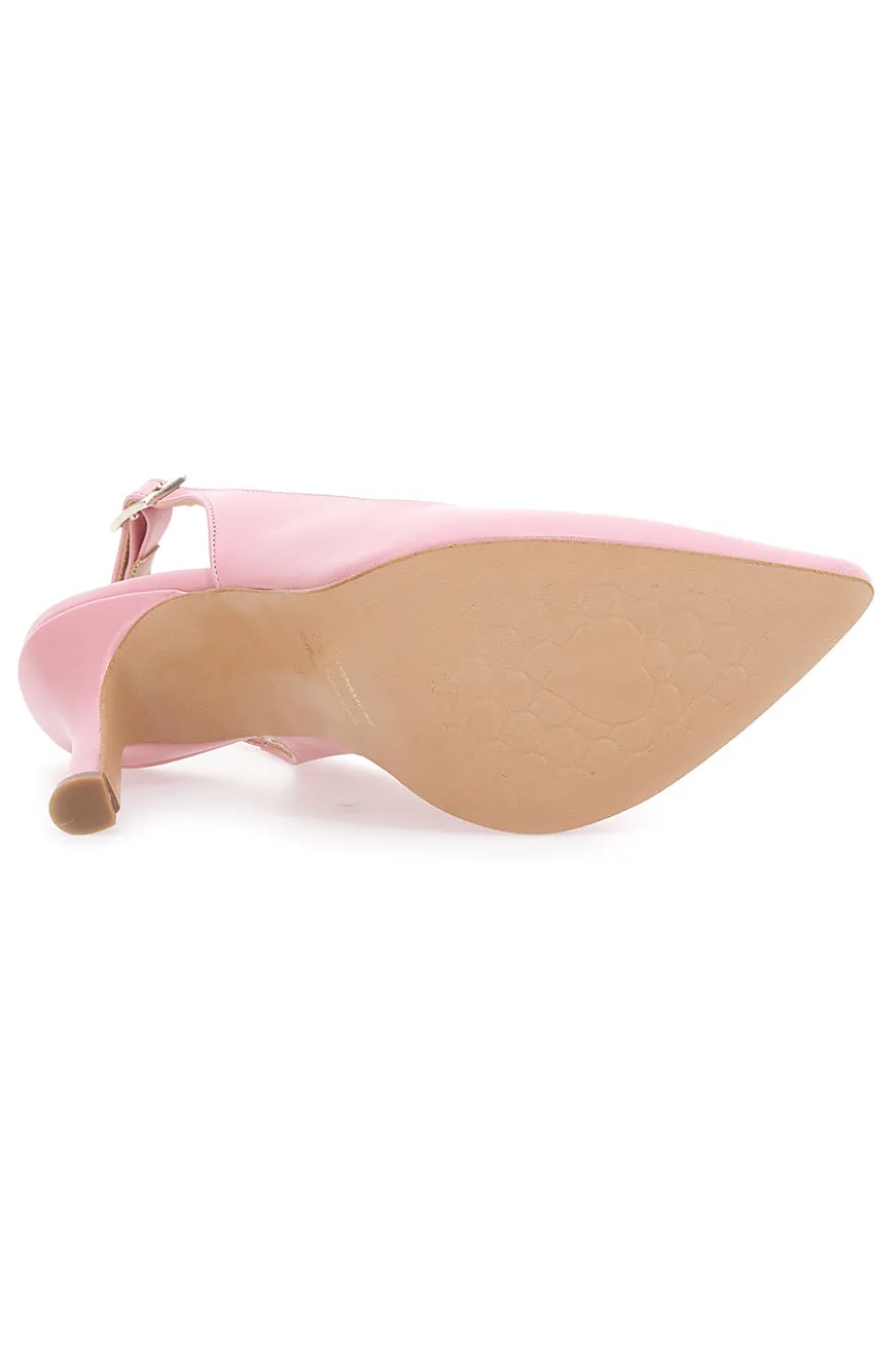 Dècolletè Slingback Pittarello 387 Rosa