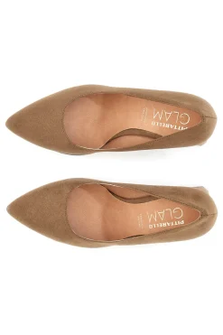 Décolleté tacco a Campana Pittarello Glam 3701 Camel