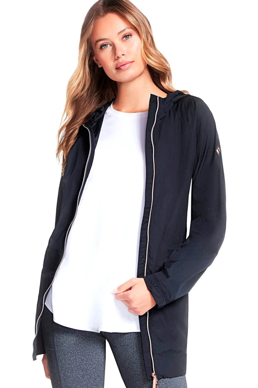 Giacca Anti Pioggia con Cappuccio Skechers GO WALK Anorak