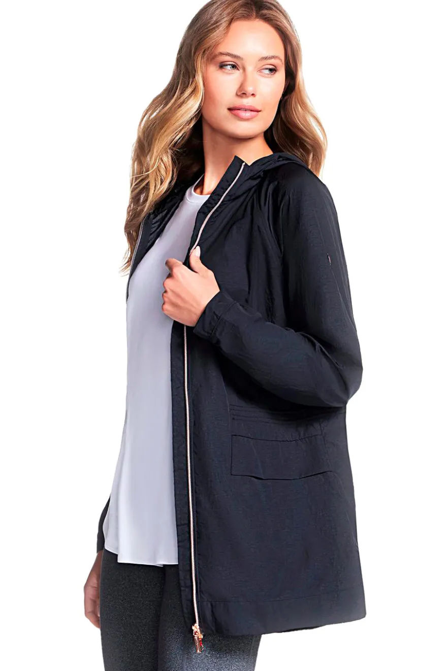 Giacca Anti Pioggia con Cappuccio Skechers GO WALK Anorak