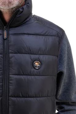 Gilet nero imbottito leggero No Limits MAVT001S24