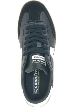 Good Year GY51001 schwarze Leder-Sneaker