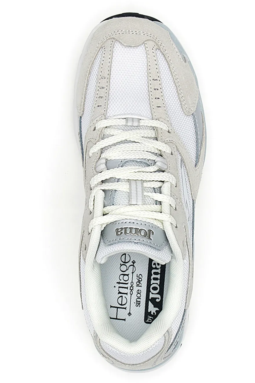 Graue und beige Retro-Laufschuhe Joma RRT50LS2602