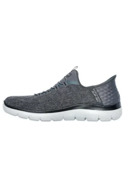 Graue vegane Sneakers Skechers Hands Free Slip-Ins: Summits – Key Pace