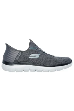 Graue vegane Sneakers Skechers Hands Free Slip-Ins: Summits – Key Pace