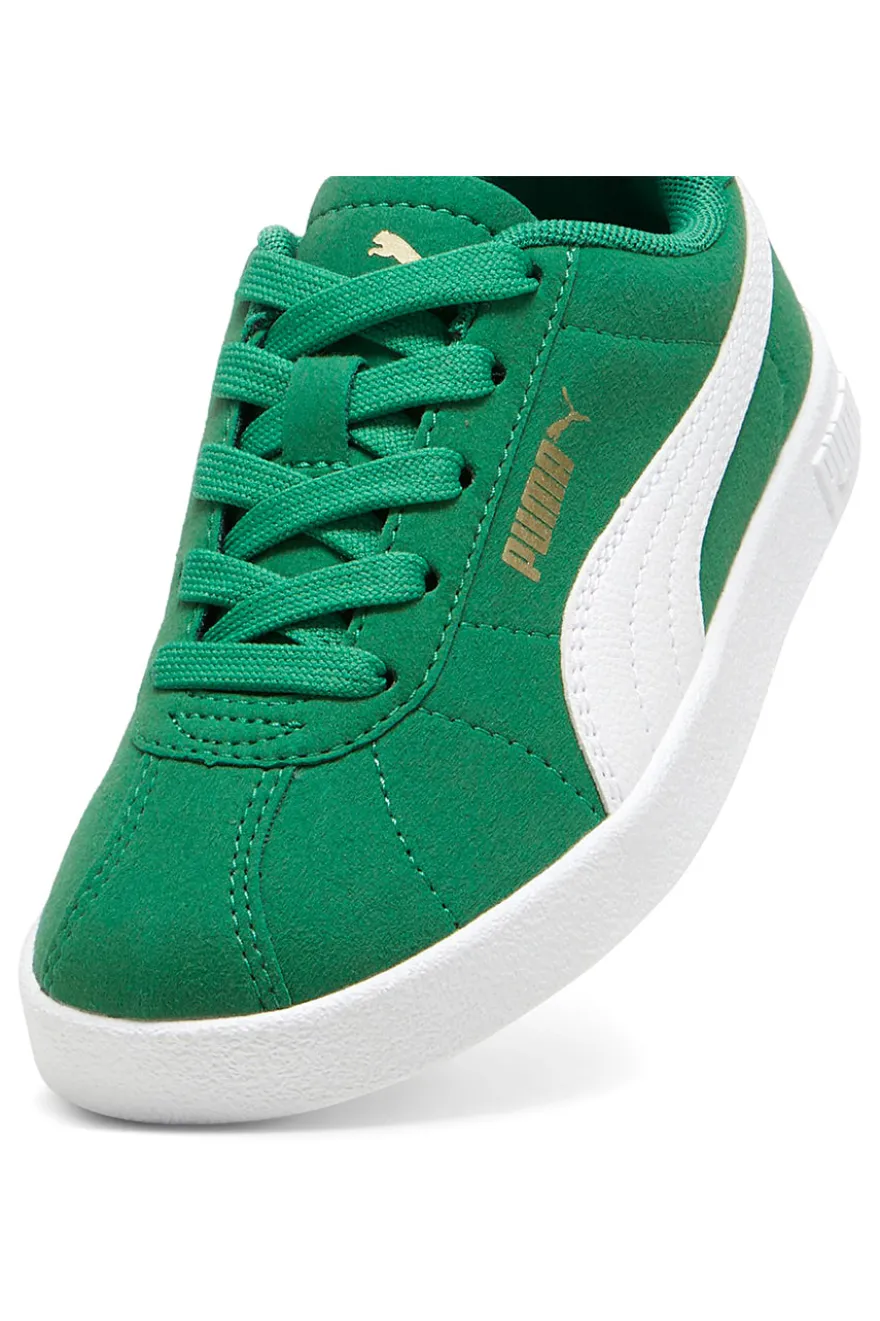 Grüne und weiße Sneakers PUMA Club II PS