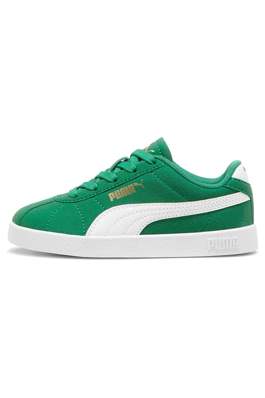 Grüne und weiße Sneakers PUMA Club II PS