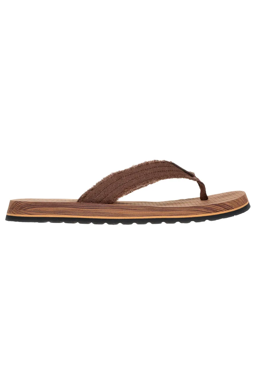 Infradito Marroni con Tomaia in Canvas Skechers Tantric - Fritz