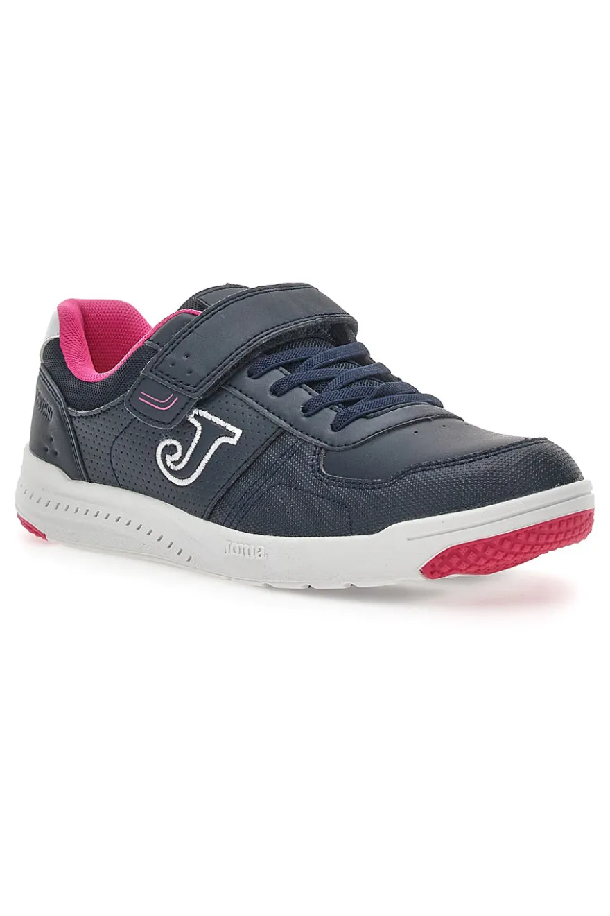 Joma Harvard Jr. Blaue und rosa Turnschuhe
