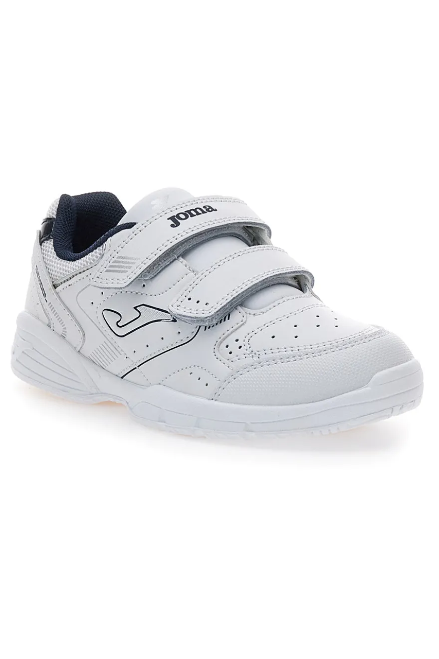 JOMA W.SCHOOL JR 2422 weiße Turnschuhe mit Tränen