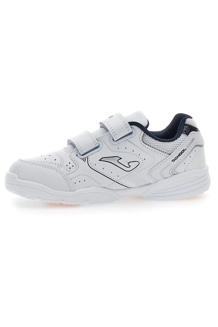 JOMA W.SCHOOL JR 2422 weiße Turnschuhe mit Tränen