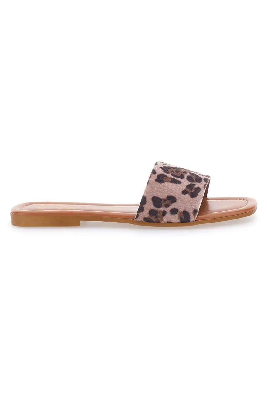 Leopardenmuster Hausschuhe Animalier Prima Riga 110