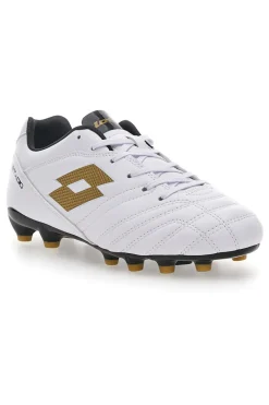 Lotto Stadio 705 FG Jr Weiße Fußballschuhe