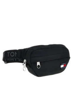 Marsupio nero con logo Tommy jeans 14280