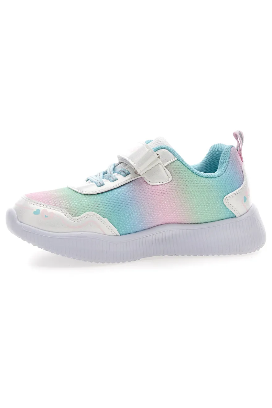 Mehrfarbige Schuhe mit Lichtern und Riemen Pitt Kinder 11314