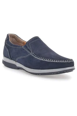 Mocassini Blu In Vera Pelle Mady in Italy Max Dillan 320