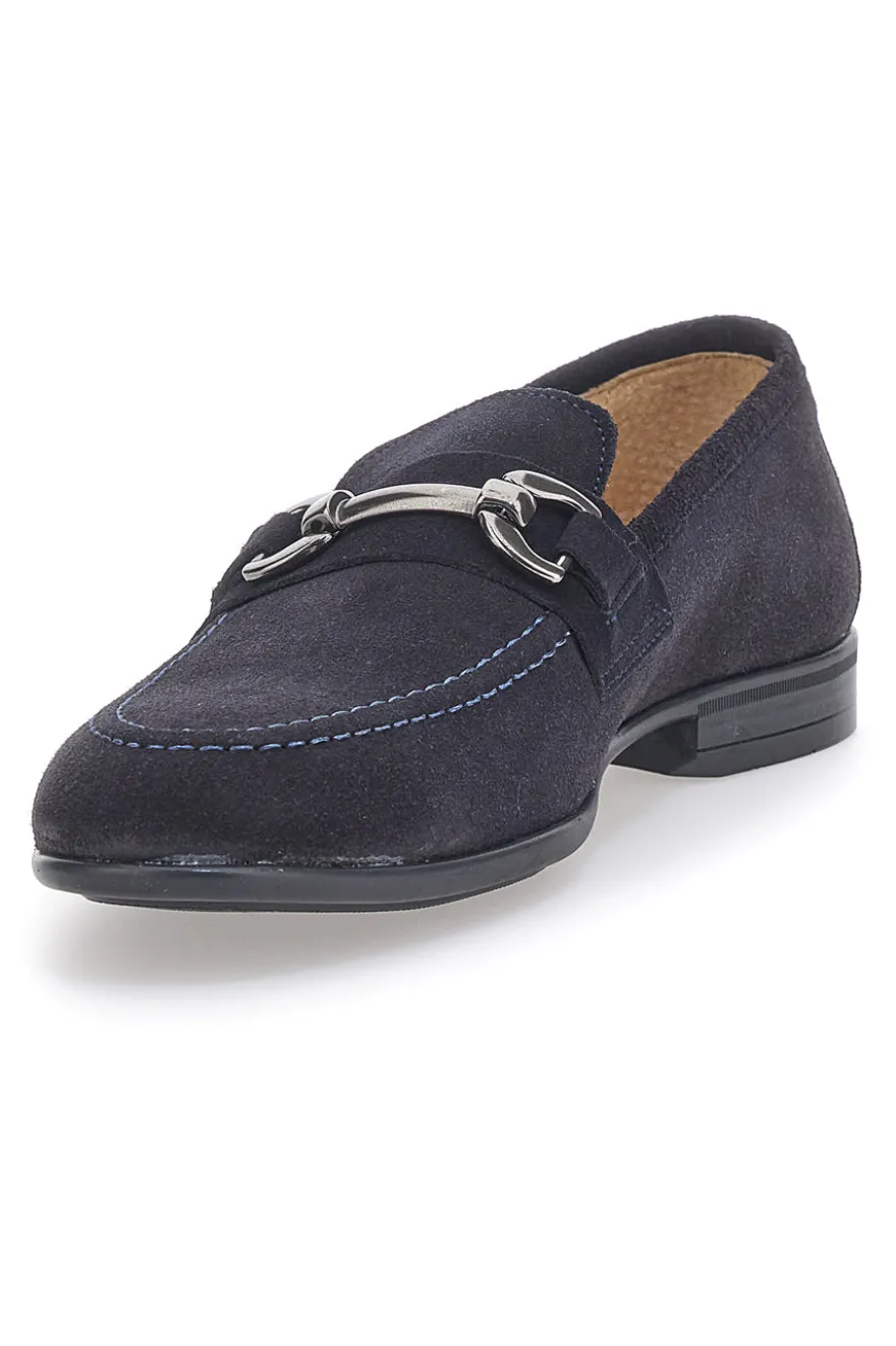 Mocassini Blu in Vera Pelle Made in Italy Pittarello 11