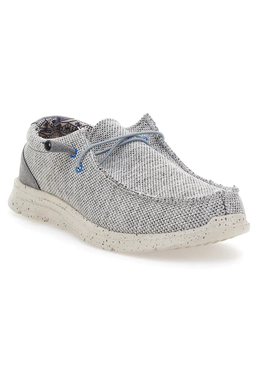 Mocassini grigio con laccio elastico SEVENOAKS PK1118G