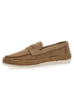 Mocassini Khaki con Dettaglio in Corda MAX DILLAN IY80013
