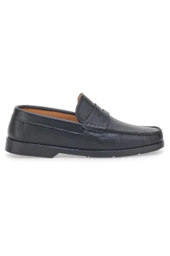 Mocassini Neri In Vera Pelle Made In Italy Jerpoint 102