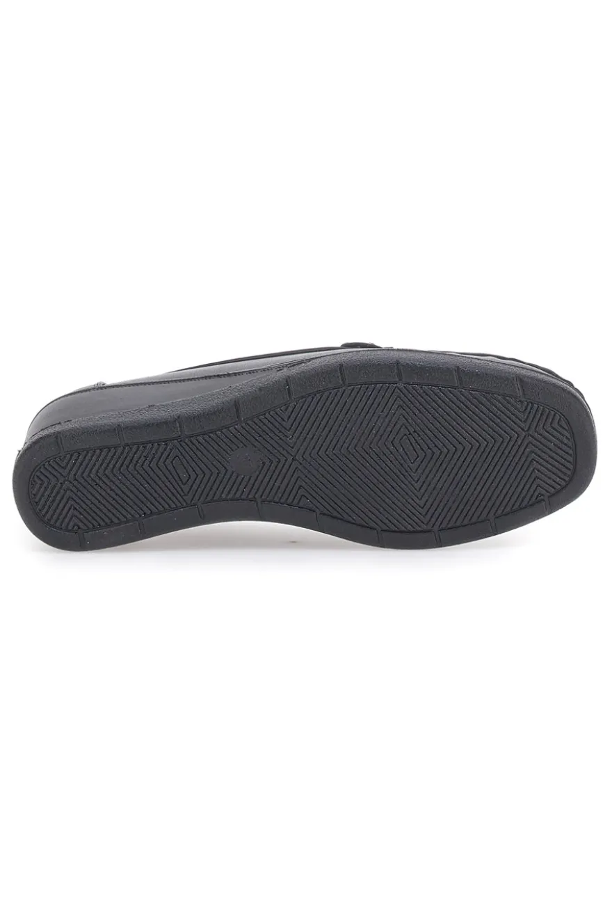Mocassino classico Nero Prima Riga 1003