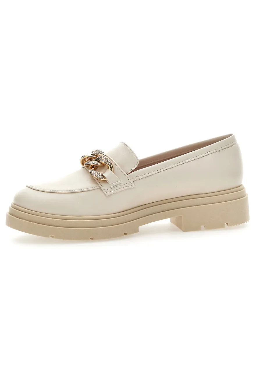 Mocassino con Catena Dorata Pittarello Glam 3402