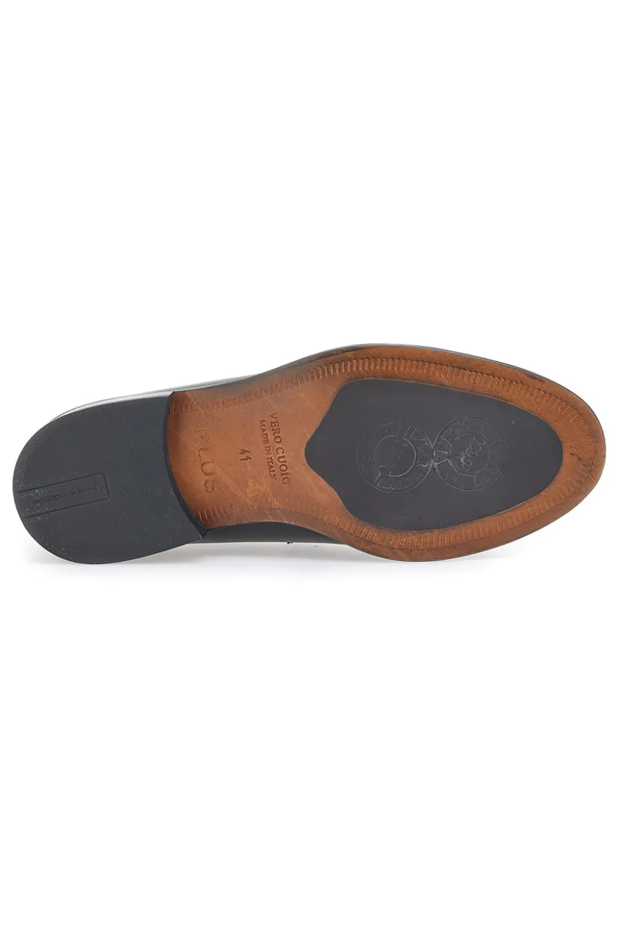 Mocassino in Vera Pelle Pittarello Plus 602 Nero