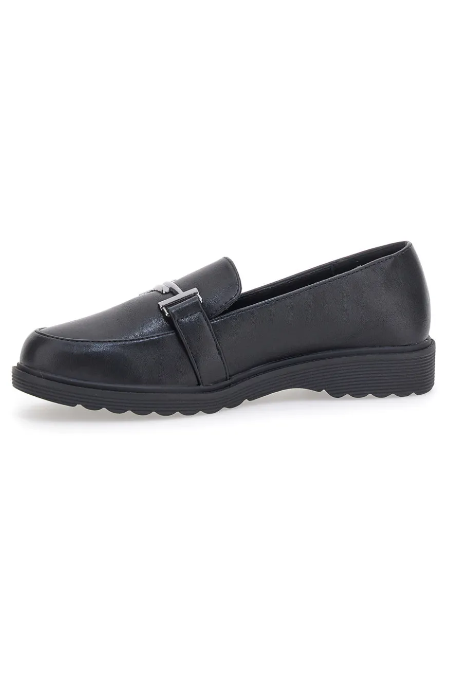 Mocassino nero CAFE' COST H526823