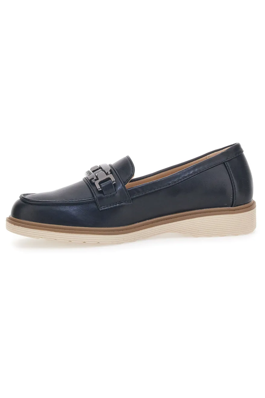 Mocassino Nero con Morsetto Le Havre Paris 526823