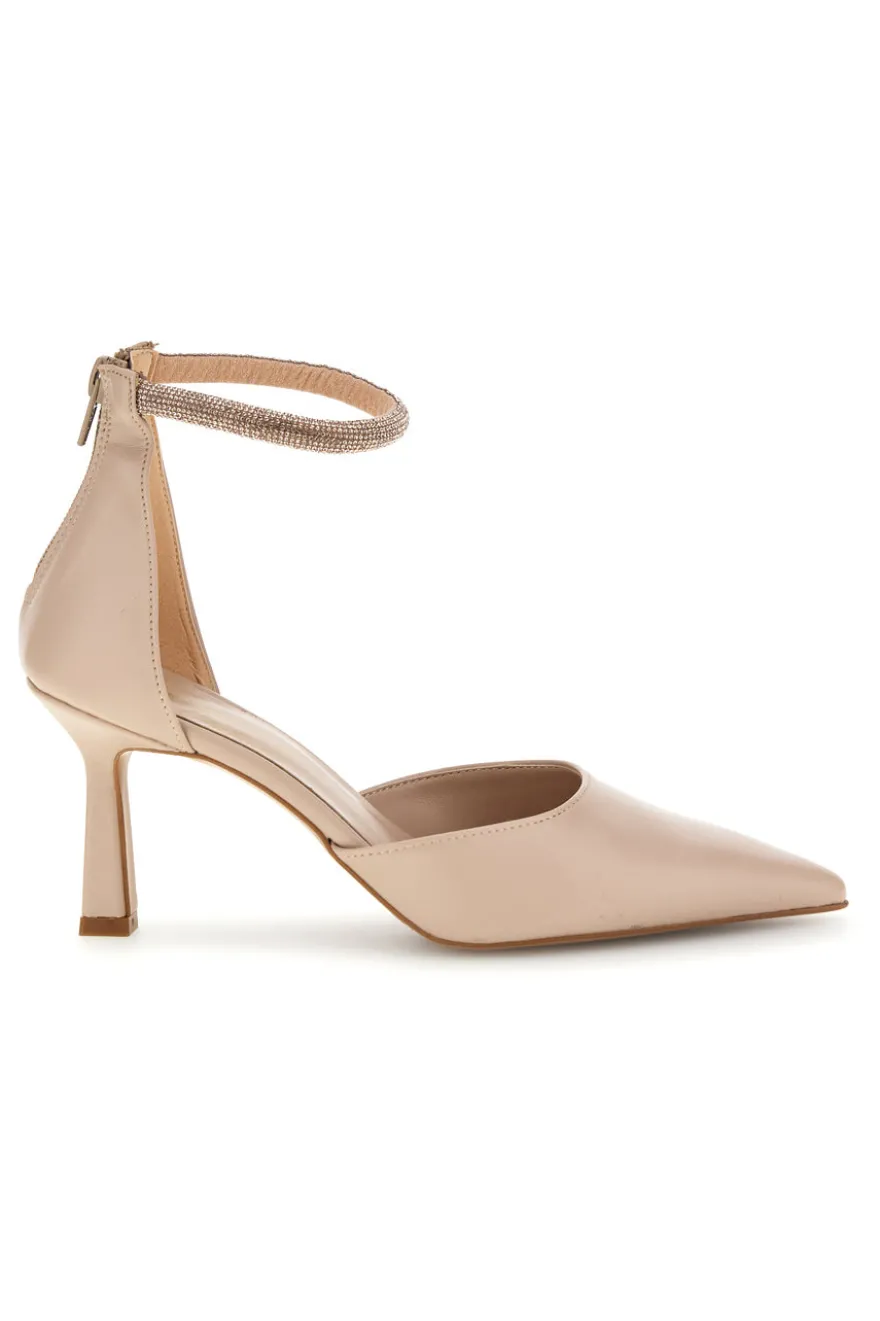 Nackte Pumps mit Riemchen Pittarello couture 709