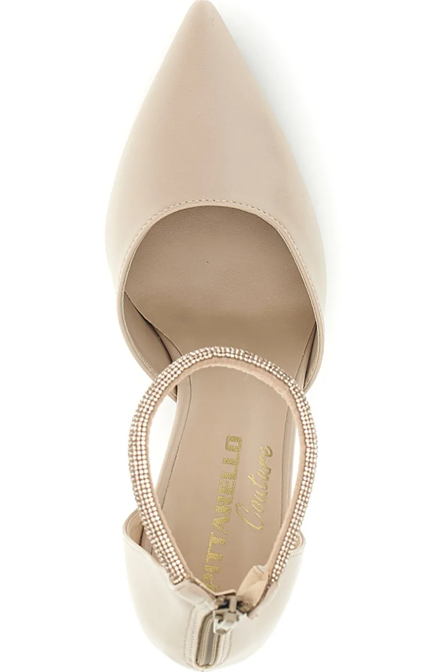 Nackte Pumps mit Riemchen Pittarello couture 709