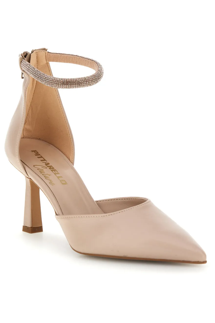 Nackte Pumps mit Riemchen Pittarello couture 709