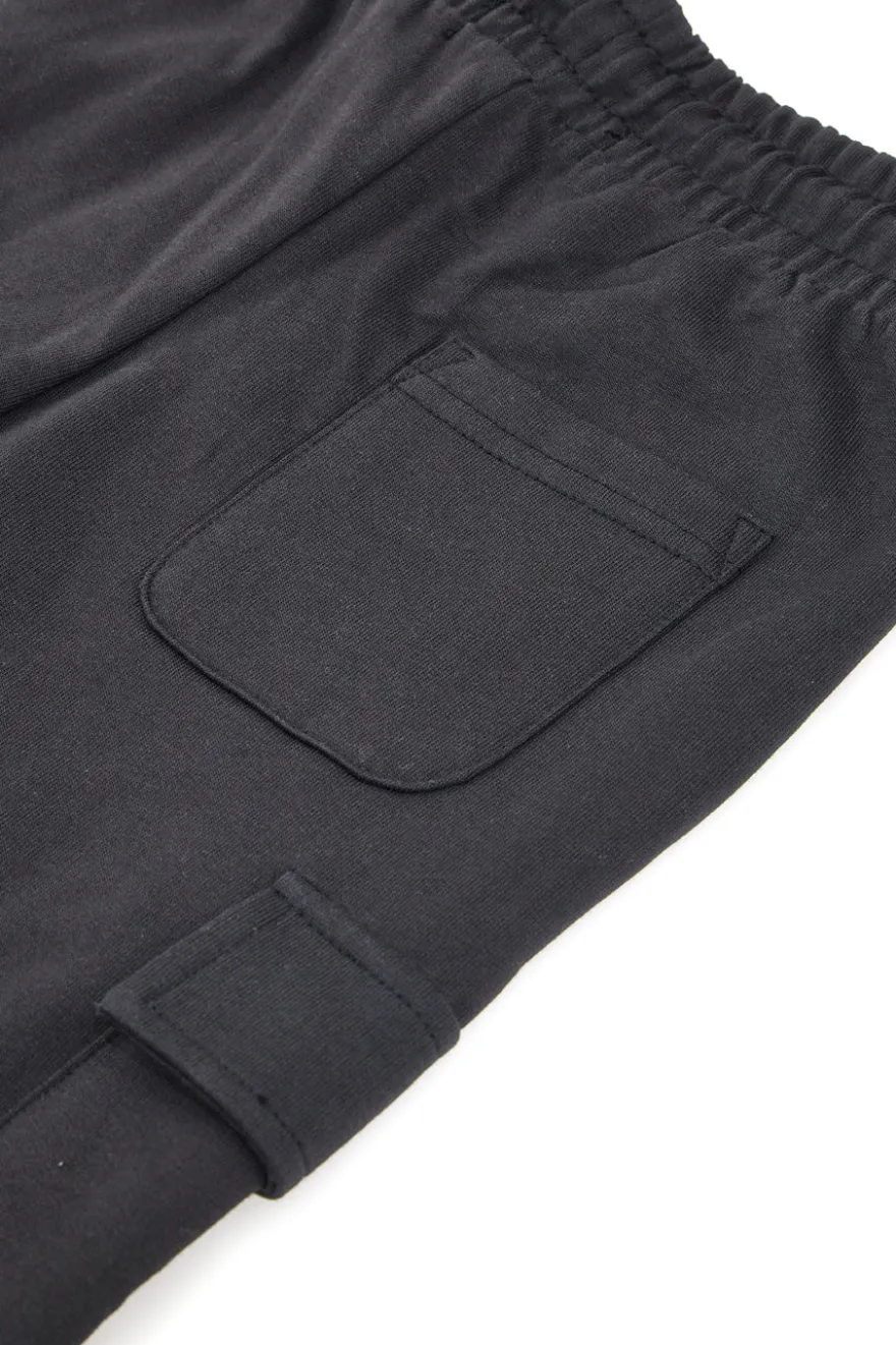 Pantaloni Neri Con Smile Pitt Kids PT-K-P-7020