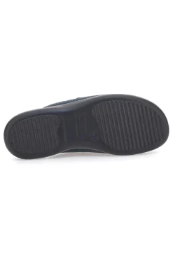 Pantofole antracite traforate con plantare forato Fly Flot 90P70118FB